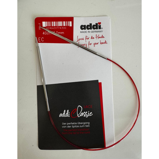 Addi Classic Lace 40cm Sabit Misinalı Şiş