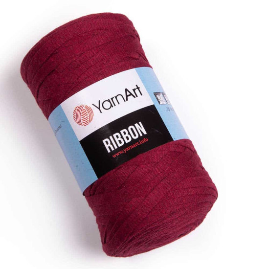 Yarnart Ribbon 781 Bordo %60 Pamuk – %40 Viskoz & Polyester