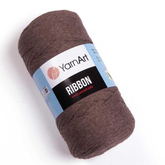 Yarnart Ribbon 788 Orta Kahve %60 Pamuk – %40 Viskoz & Polyester