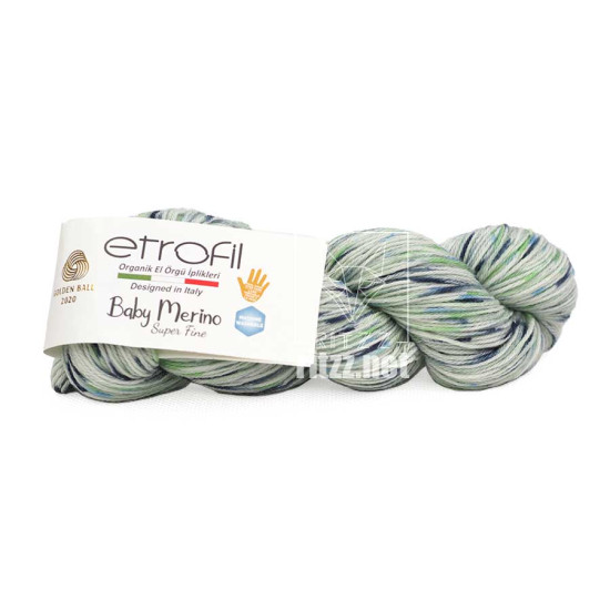 Etrofil Baby Merino EL141 Ebruli Yün İp 