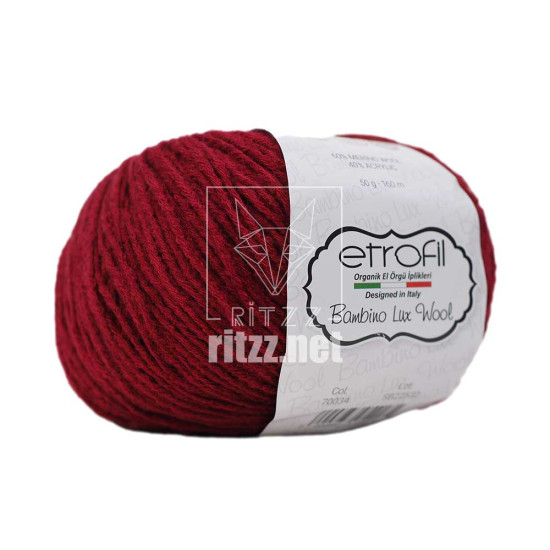 Etrofil Bambino Lux Wool 70034 Vişne 