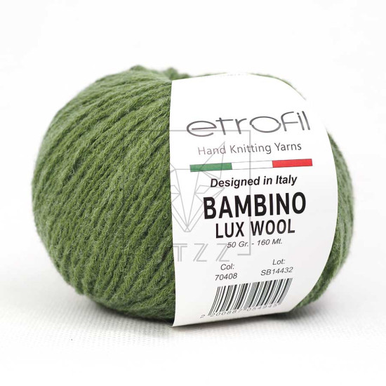 Etrofil Bambino Lux Wool 70408 Çimen Yeşili 