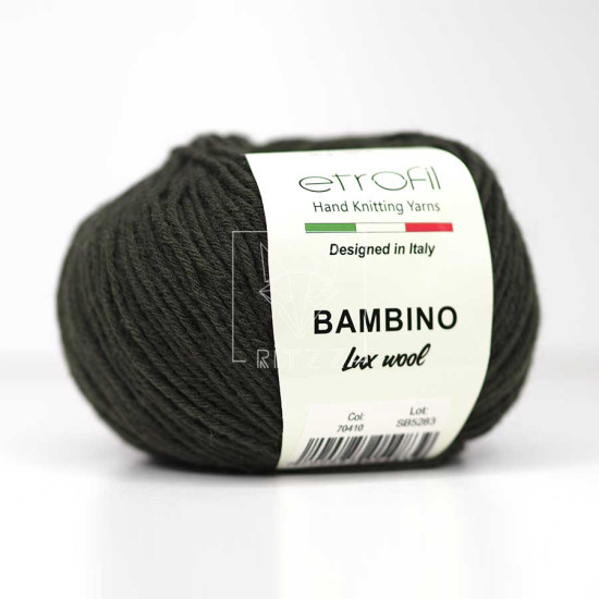 Etrofil Bambino Lux Wool 70410 Haki Melanj 