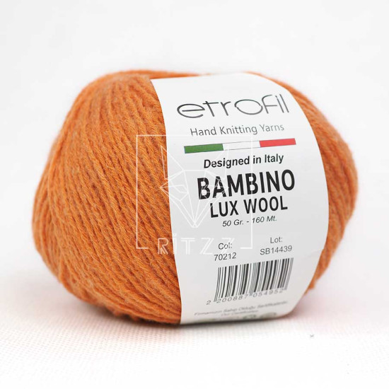 Etrofil Bambino Lux Wool 70212 Turuncu 