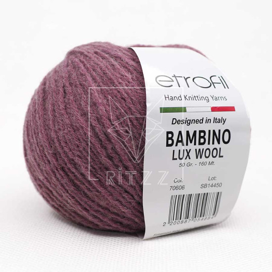 Etrofil Bambino Lux Wool 70606 Vişne 