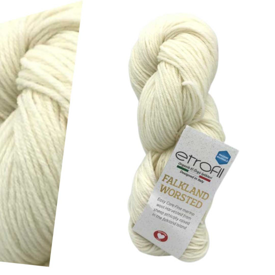 Etrofil Falkland Worsted 71000 Pearl 