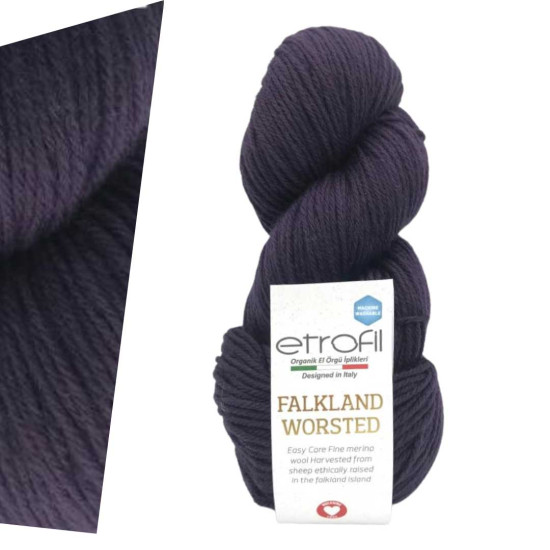 Etrofil Falkland Worsted 76055 Eggplant 