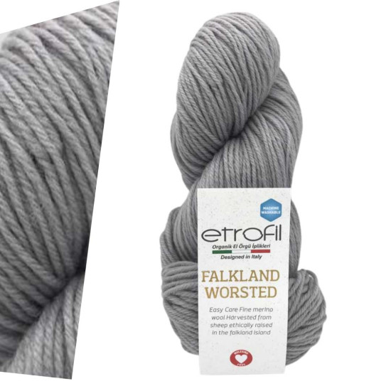 Etrofil Falkland Worsted 79040 Silver 