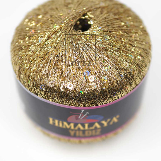 Himalaya Yıldız / Gold Simli Pullu / 58102 