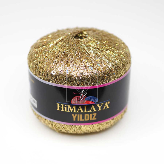 Himalaya Yıldız / Gold Simli Pullu / 58102 