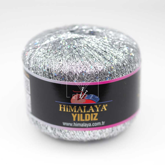 Himalaya Yıldız / Gümüş Simli Pullu / 58101 